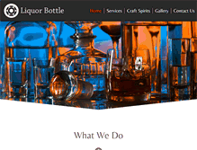 Tablet Screenshot of liquorbottle.net